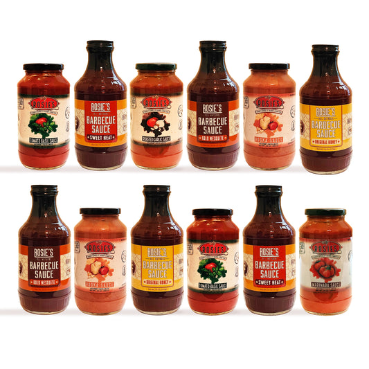 Rosie's Sauce 12 Pack Bundle